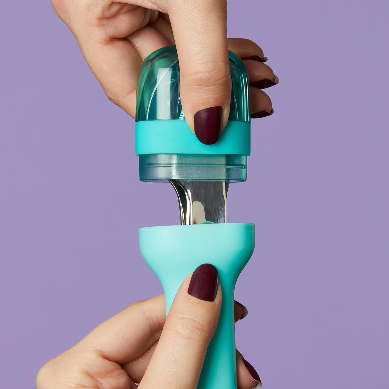 Juego de Utensilios de Bolsillo y Popote Plegable ZOKU Teal