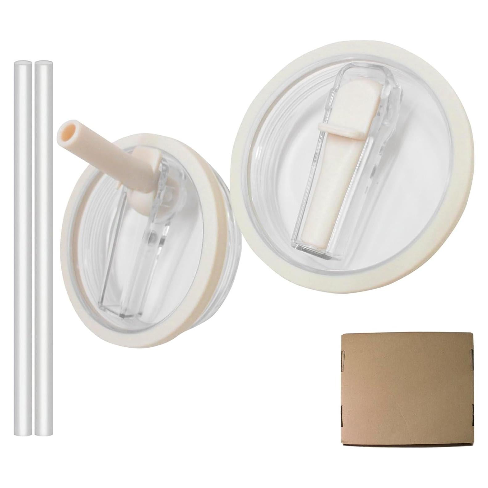 Tapa de paja extraíble AIMIYAYA para taza 40 oz (1.18L) 2 piezas