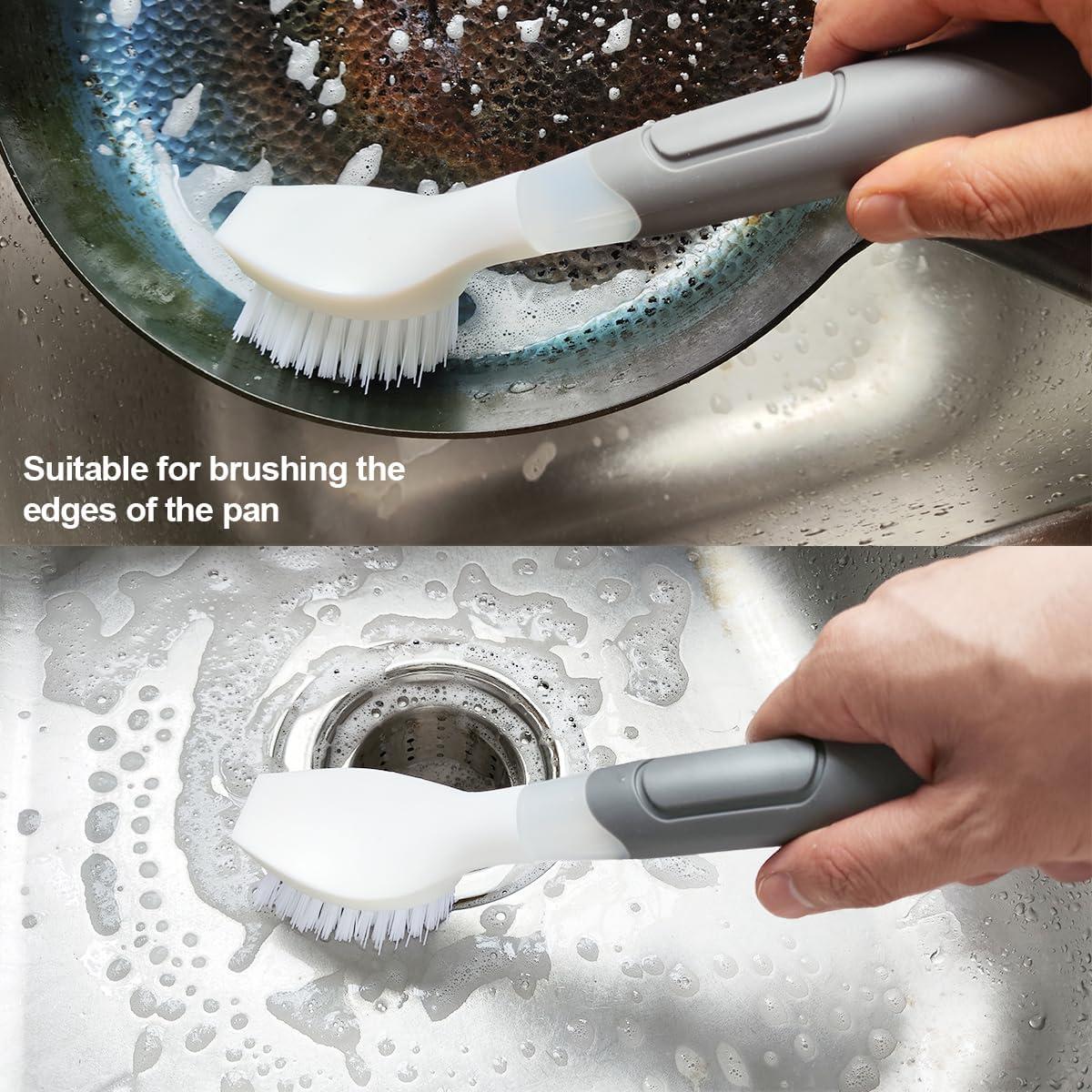 Cepillo de Jabón CELOX con Dispensador para Platos y Ollas