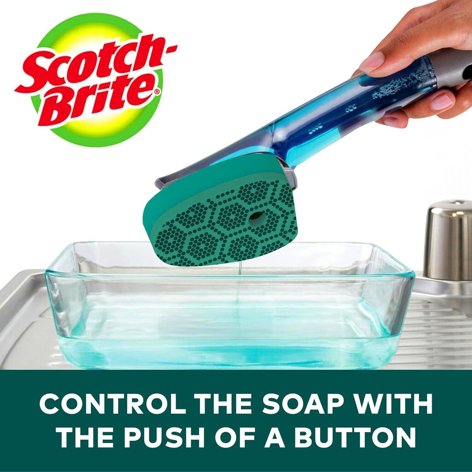 Kit de Mango de Lavado Scotch-Brite con Jabón y 6 Recargas