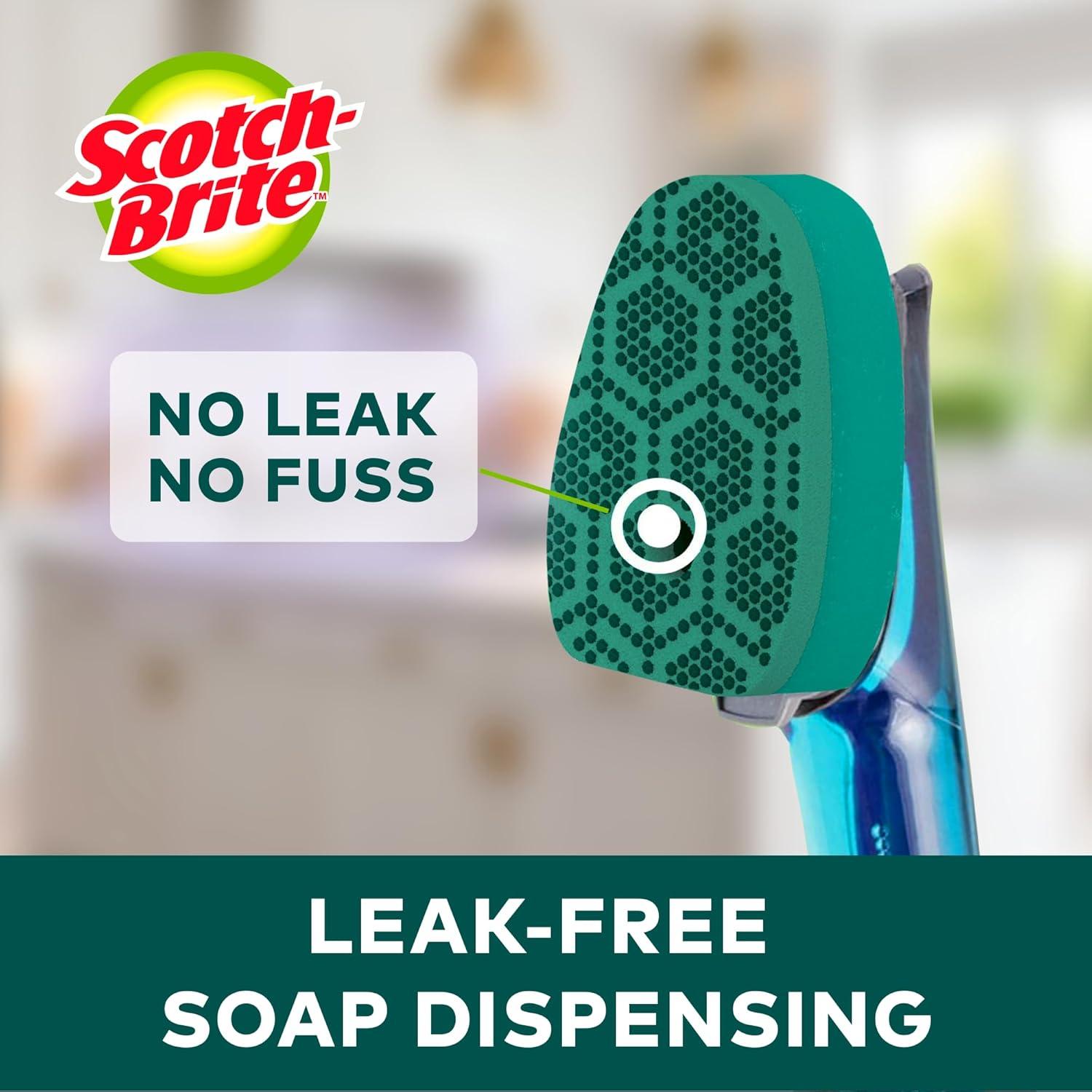 Kit de Mango de Lavado Scotch-Brite con Jabón y 6 Recargas