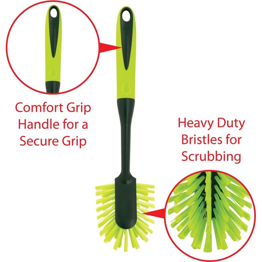 Cepillo de Platos Pine-Sol con Mango Largo y Cerdas Resistentes