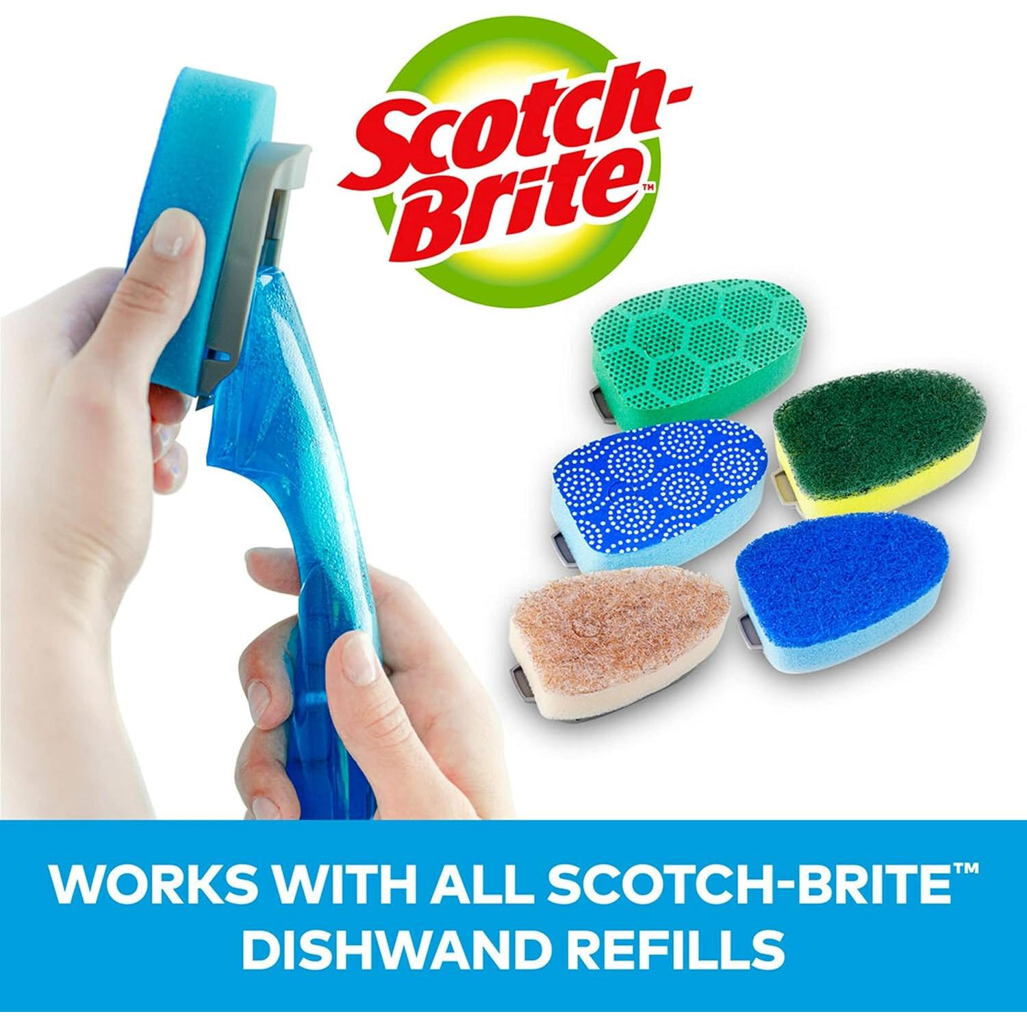 Recargas Scotch-Brite para Esponja de Platos Sin Rayar - 4 Unidades