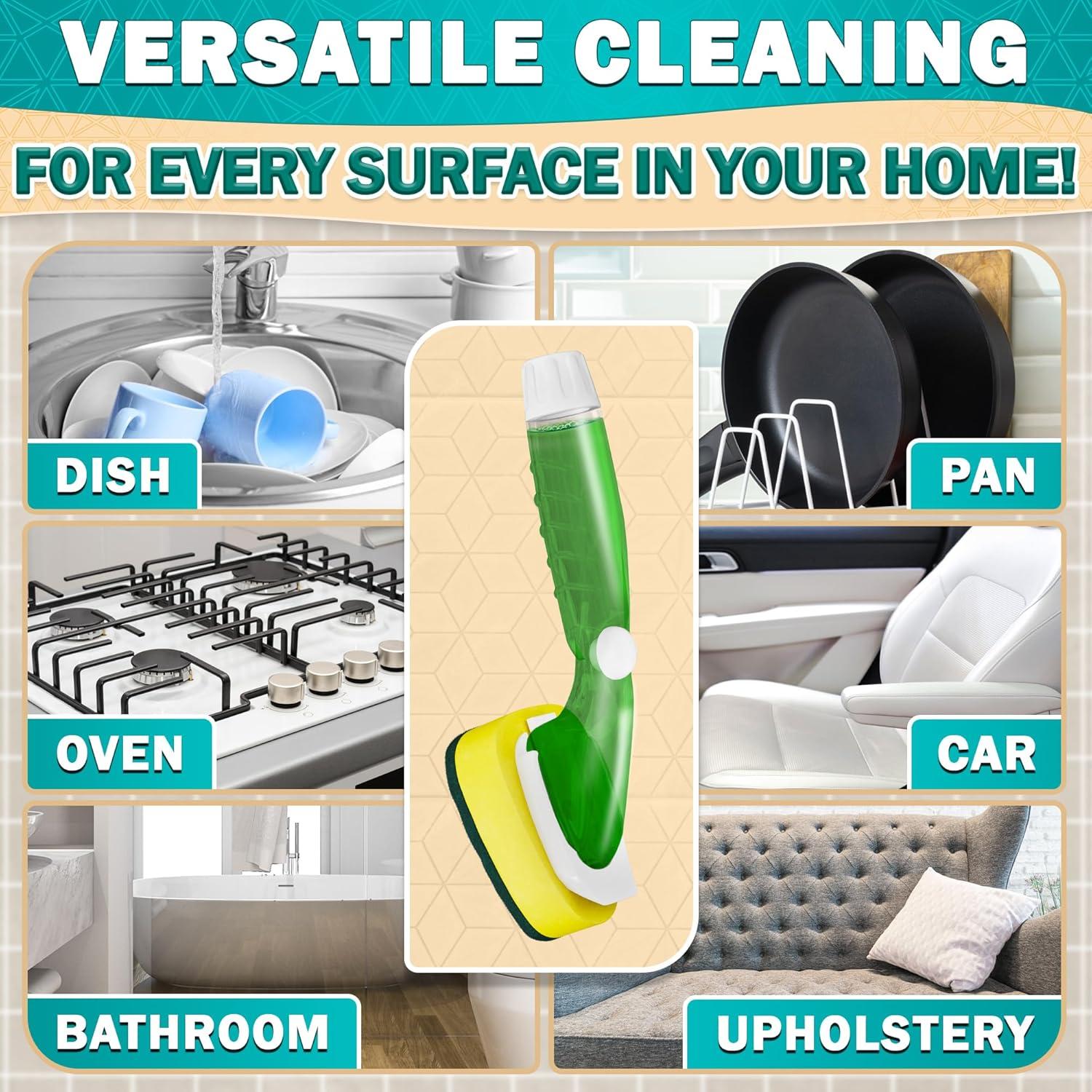 Esponja de Plato con Mango ZOKLU DRH - 7 Recambios Absorbentes