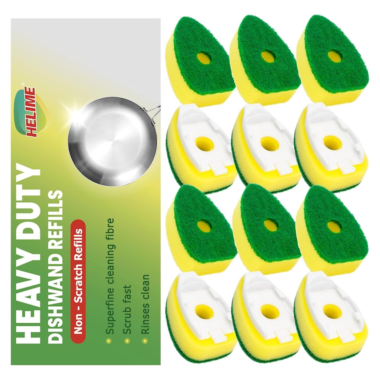 Cabezal de Repuesto para Varita de Platos HELIME Amarillo