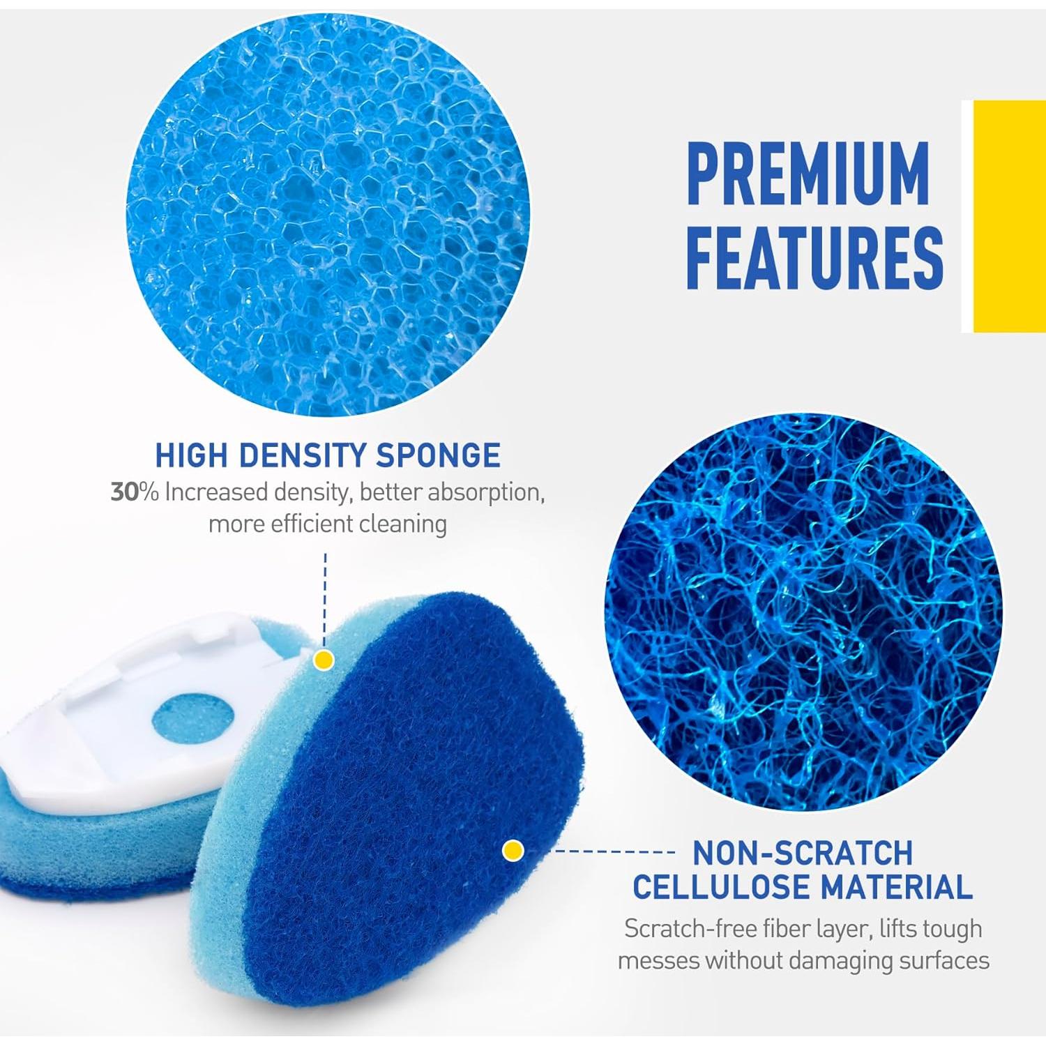 Recargas de Esponja para Varita de Platos Semiale 3 Piezas