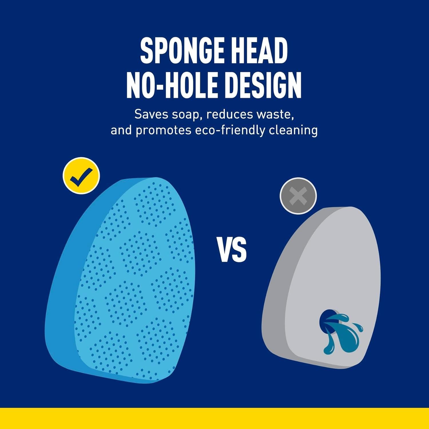 Recambios de esponja Semiale para varitas de fregado 3pcs