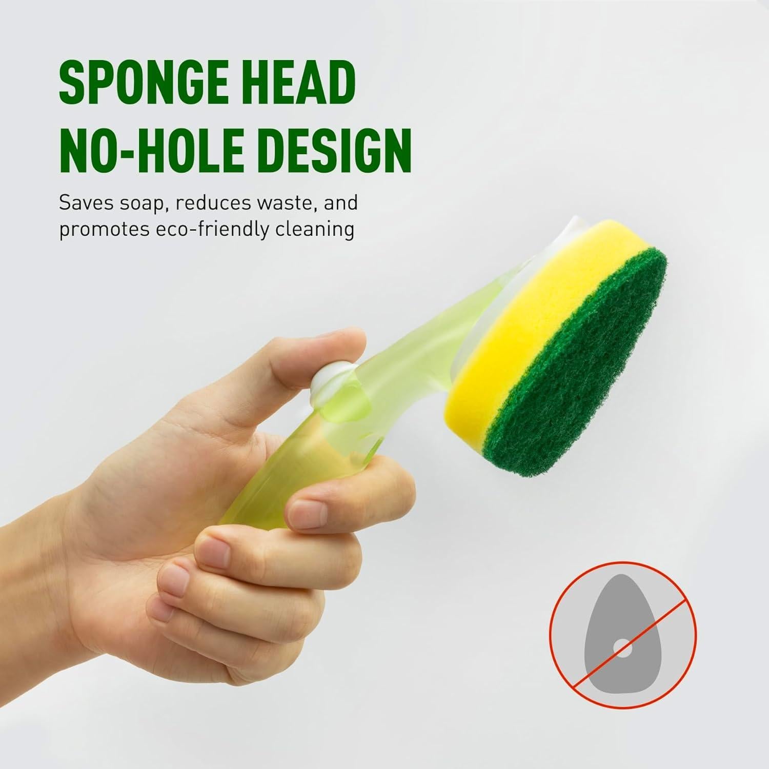 Recargas de Esponja Semiale para Varita de Lavado 3 Piezas