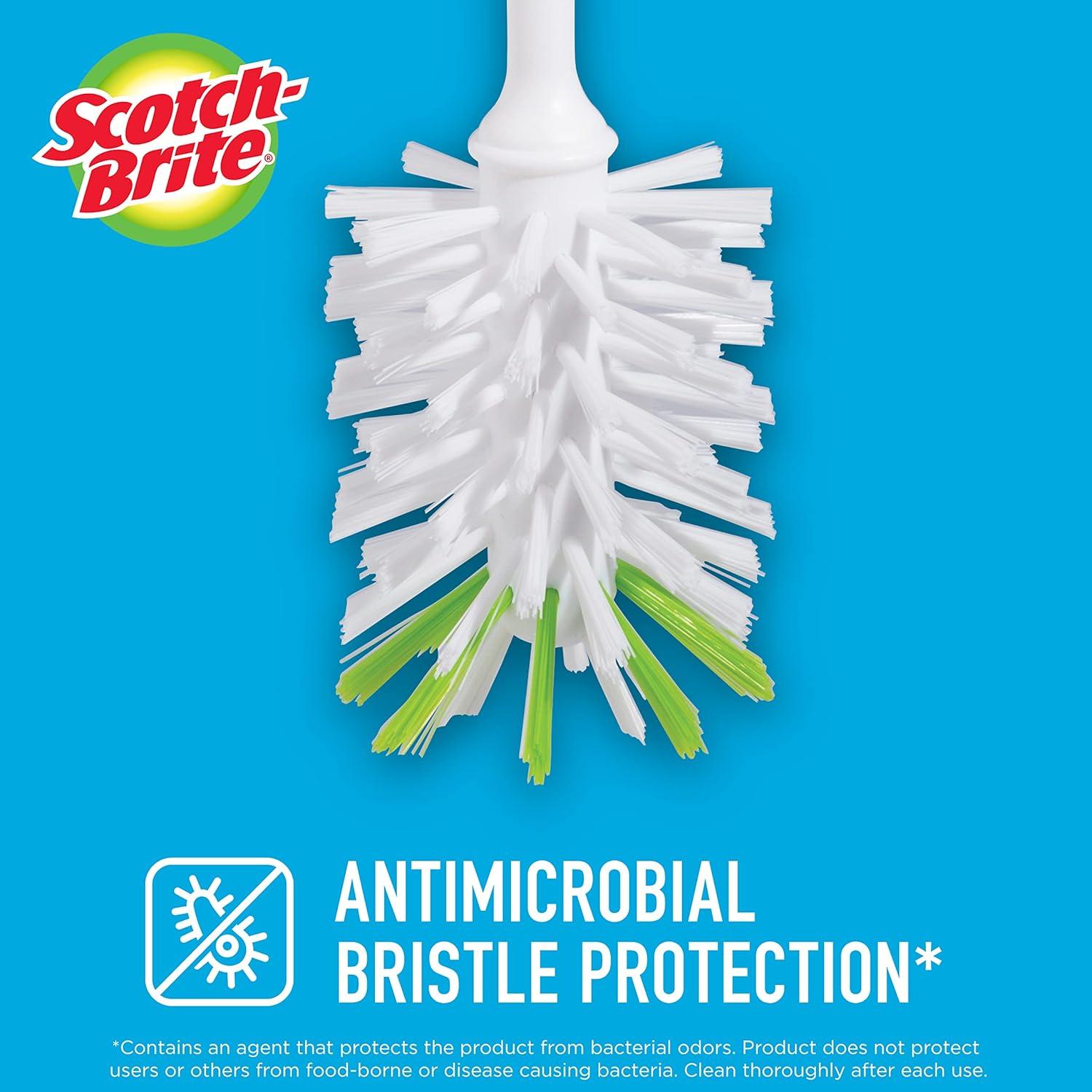 Kit de Cepillos de Cocina Scotch-Brite - Antibacteriano y Control de Jabón