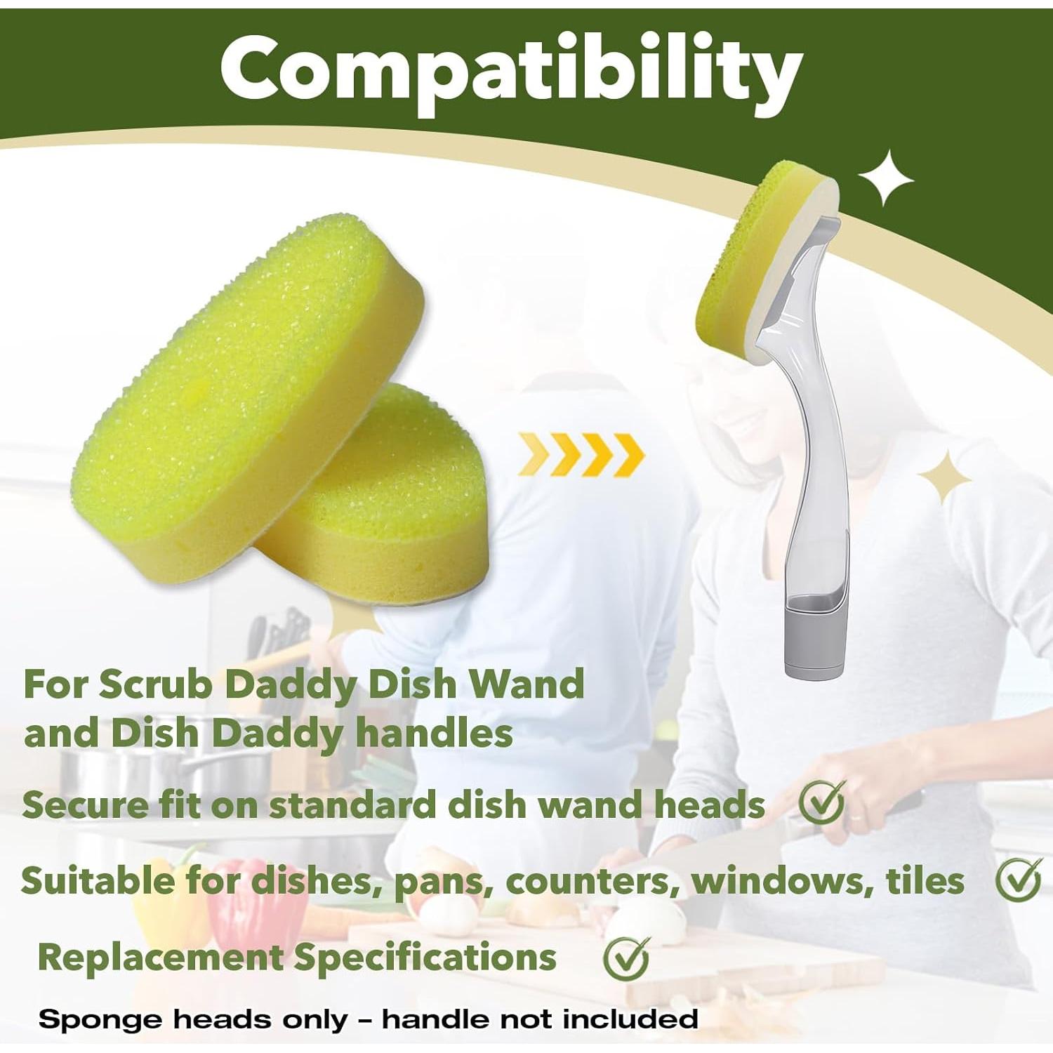 Recargas de Esponja Stitokg para Varita de Platos - 8 Pcs