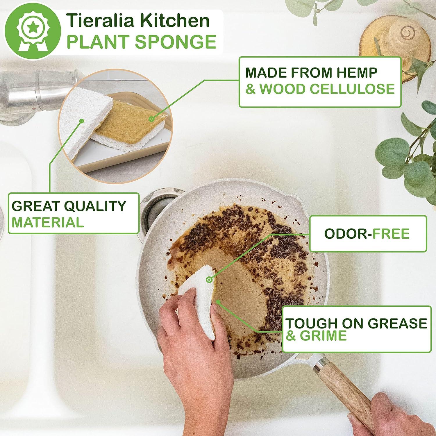 Juego de Cepillos de Cocina Tieralia - 5 Piezas Ecológicas