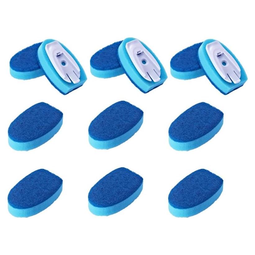 Kit de Recarga de Esponjas para Varita de Platos DGSDKD 12 Piezas