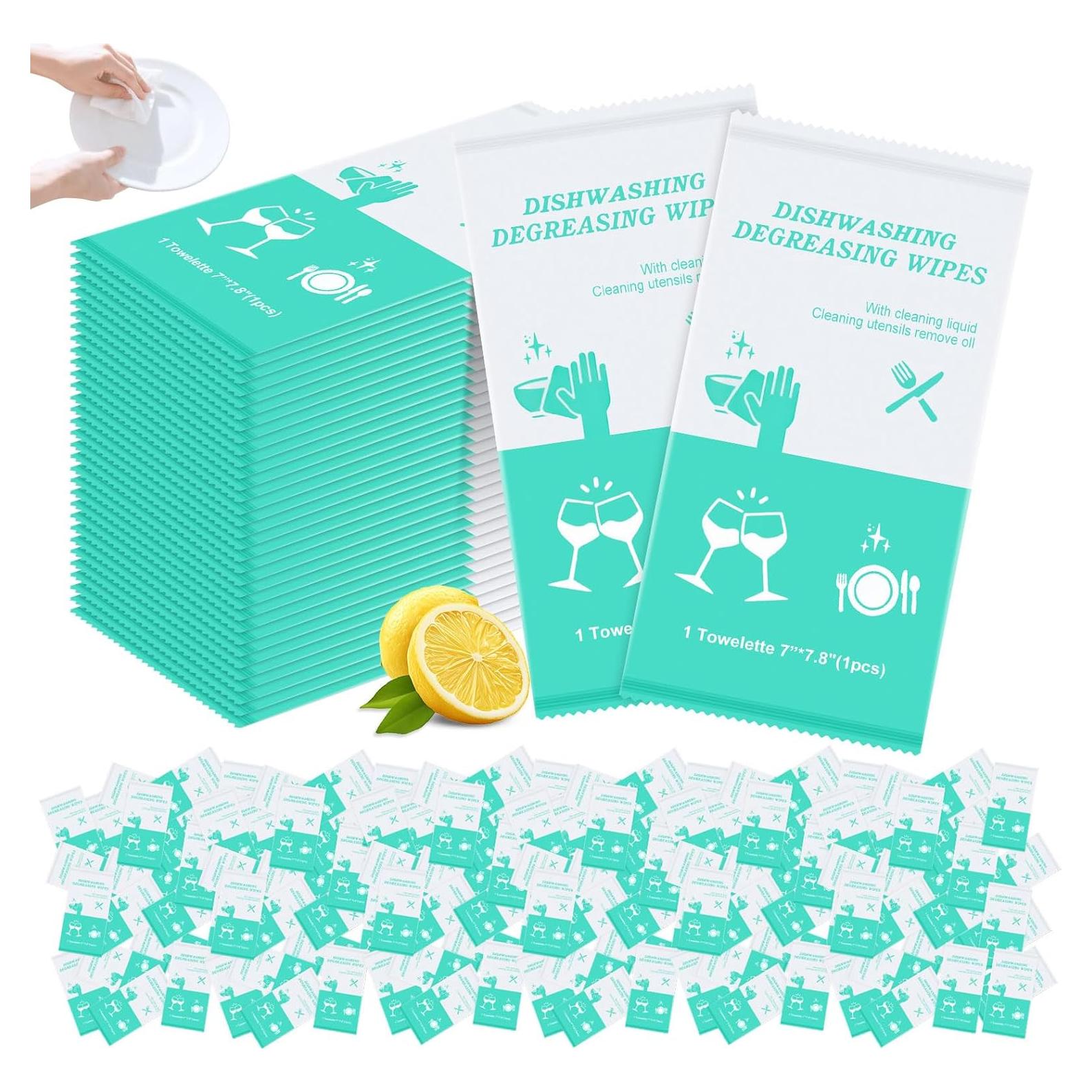 Toallitas Desechables para Limpiar Platos Toomundo 200 Unidades