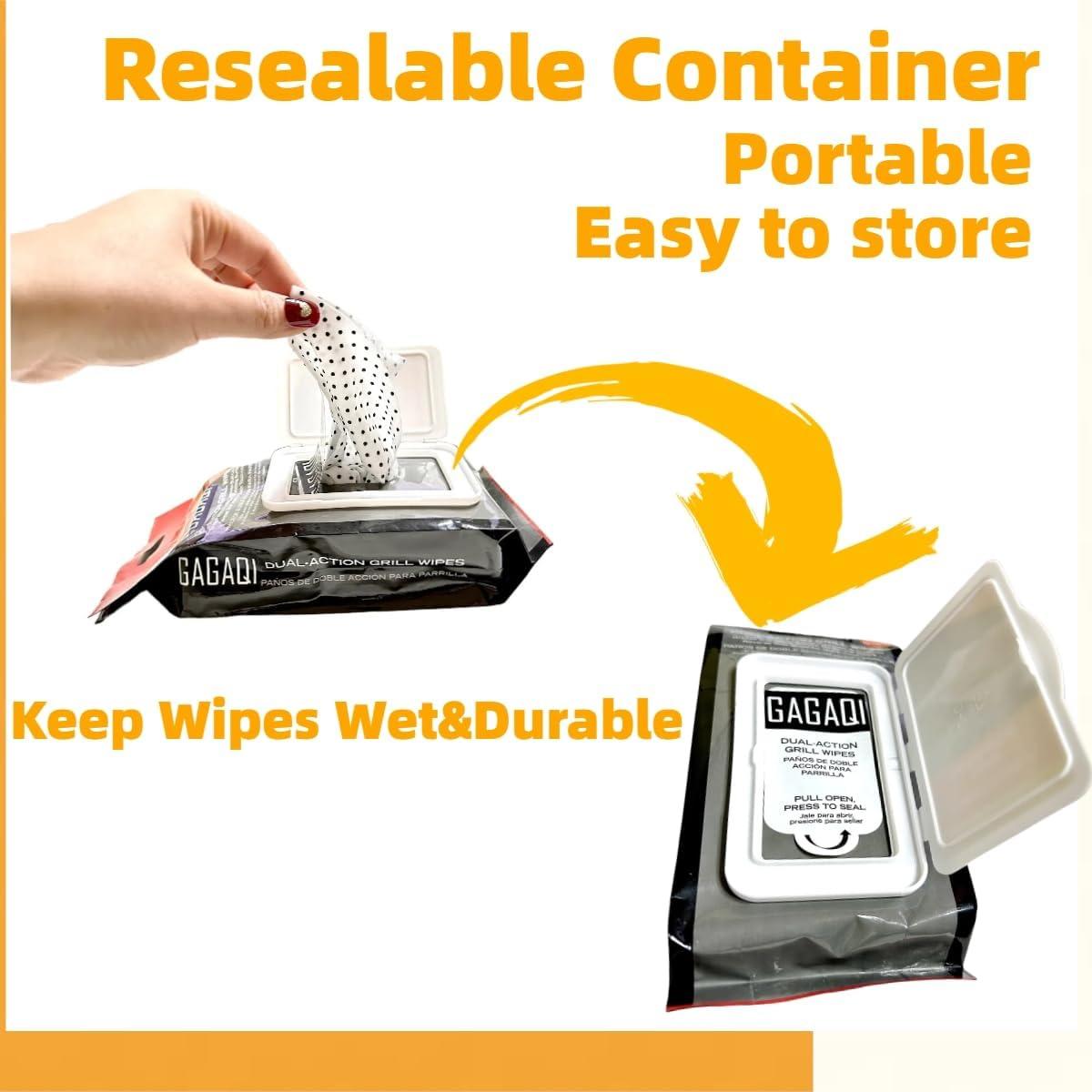 Toallitas Desengrasantes GAGAQI para BBQ - Paquete de 10