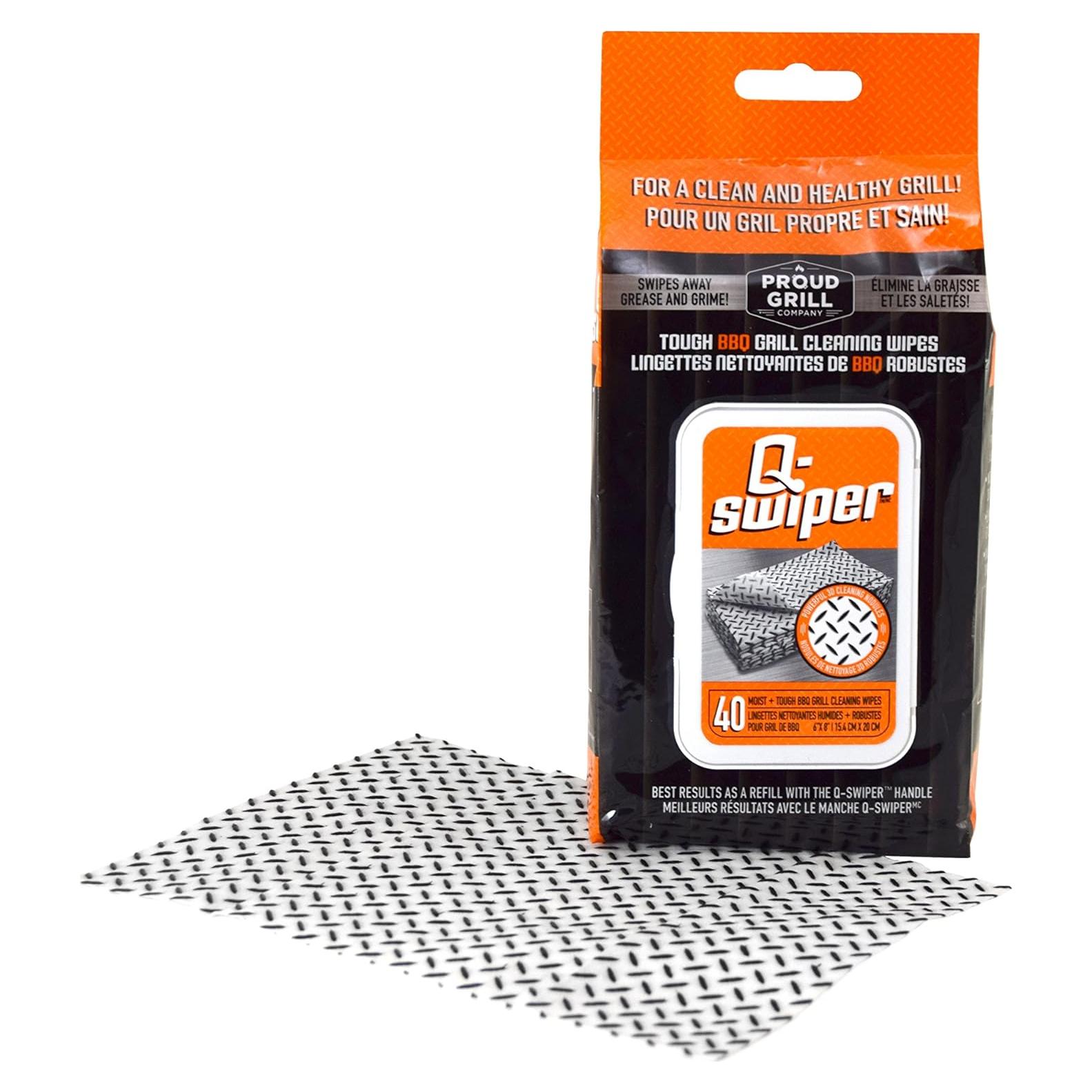 Toallitas de Limpieza para Parrilla Q-Swiper - 40 Unidades
