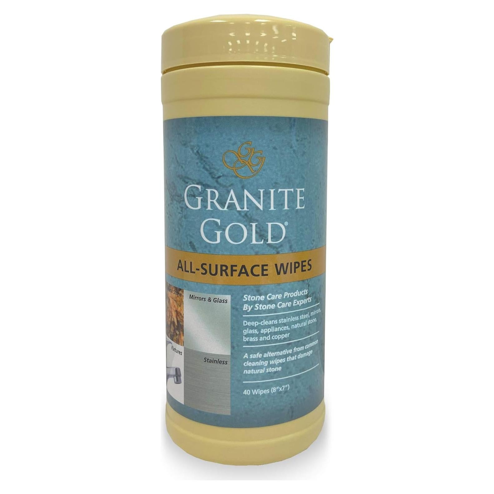 Toallitas Multi-Superficies Granite Gold - 40 Unidades