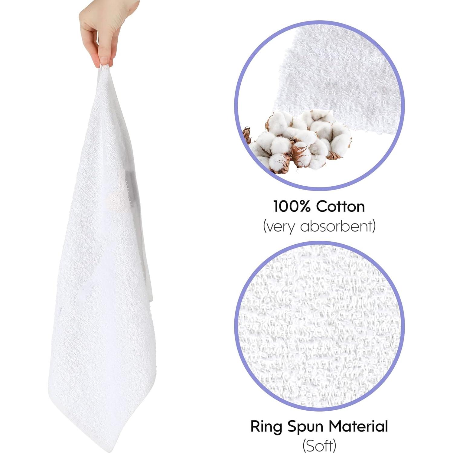 Toallas de Cocina Nabob Wipers 100% Algodón 12 Piezas 35x43 cm