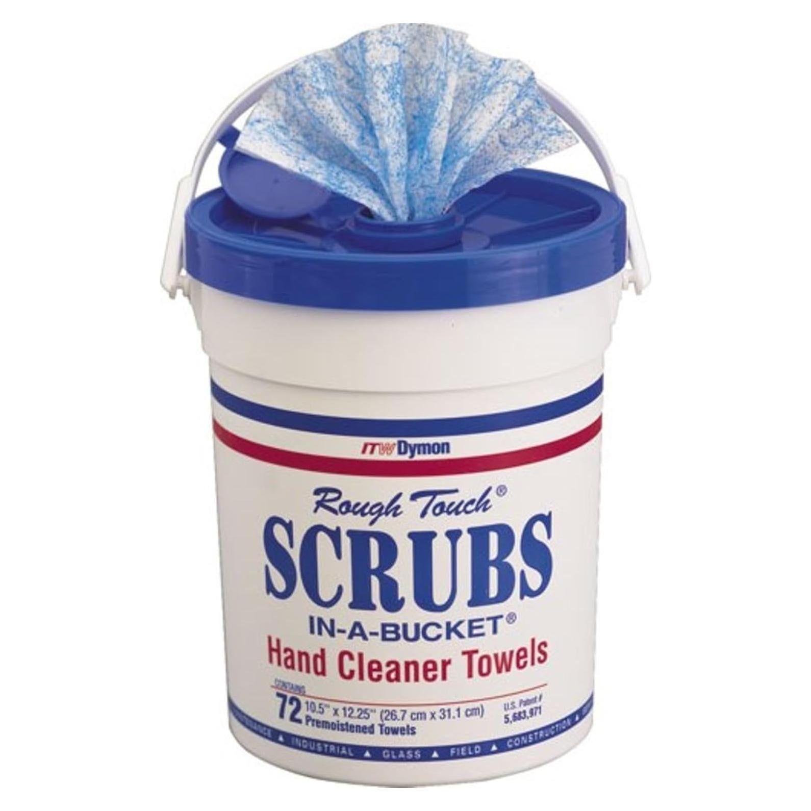 Toallitas Limpiadoras de Manos SCRUBS - 72 Unidades en Cubo