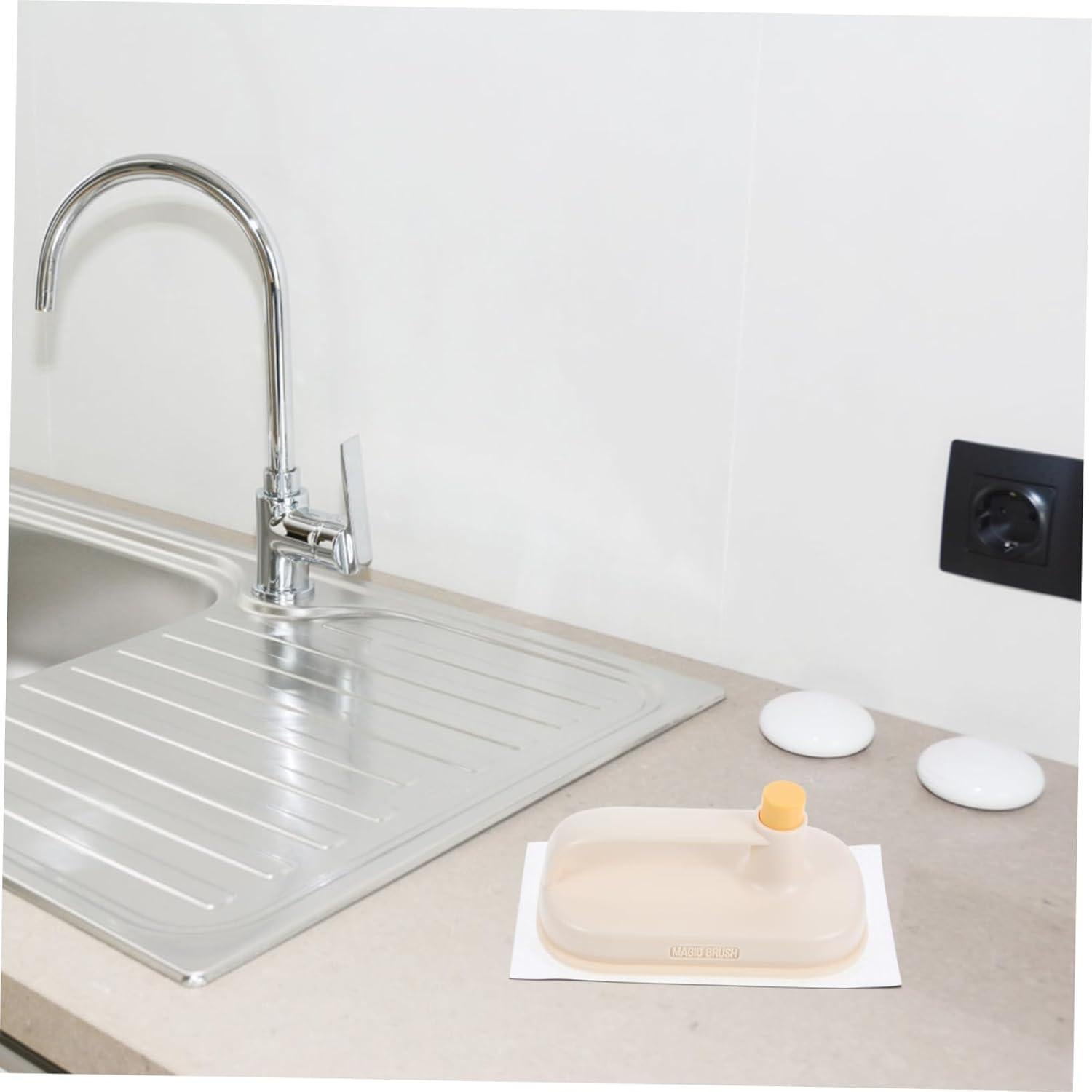 Paño de limpieza desengrasante Alipis con cepillo desechable