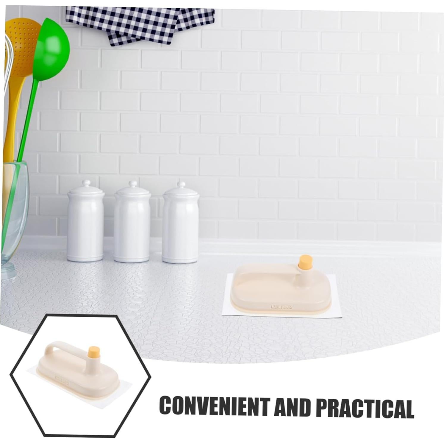 Paño de limpieza desengrasante Alipis con cepillo desechable