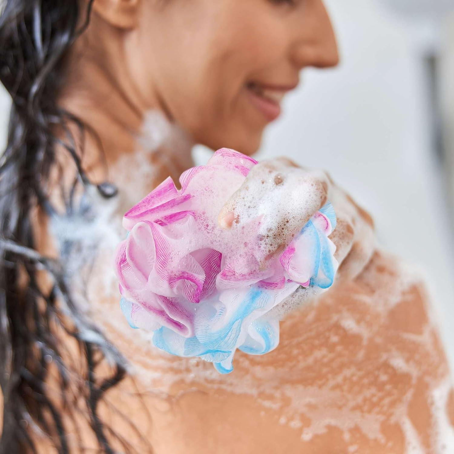 12 Lufas Mini de Viaje BTYMS - Esponjas Exfoliantes Multicolor