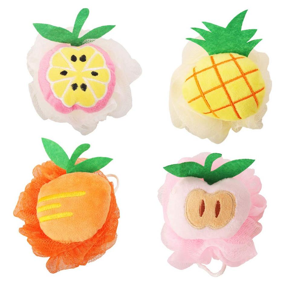 Esponjas de Baño para Niños Rocutus - Juego de 4 Piezas