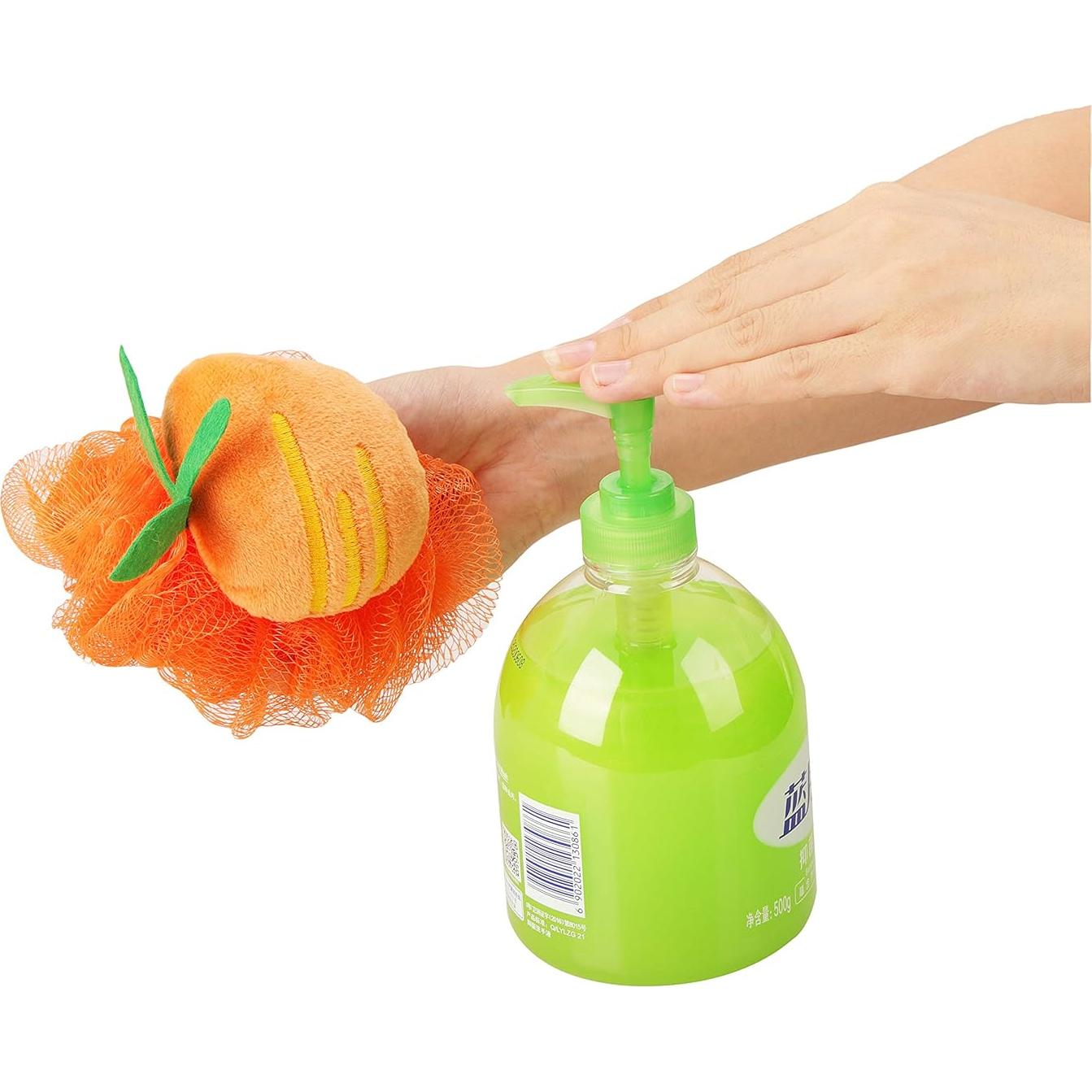 Esponjas de Baño para Niños Rocutus - Juego de 4 Piezas