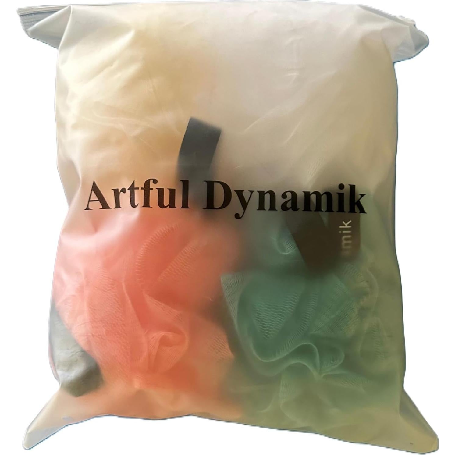 Esponjas de Lufa Exfoliantes ArtfulD - Set de 4 Colores