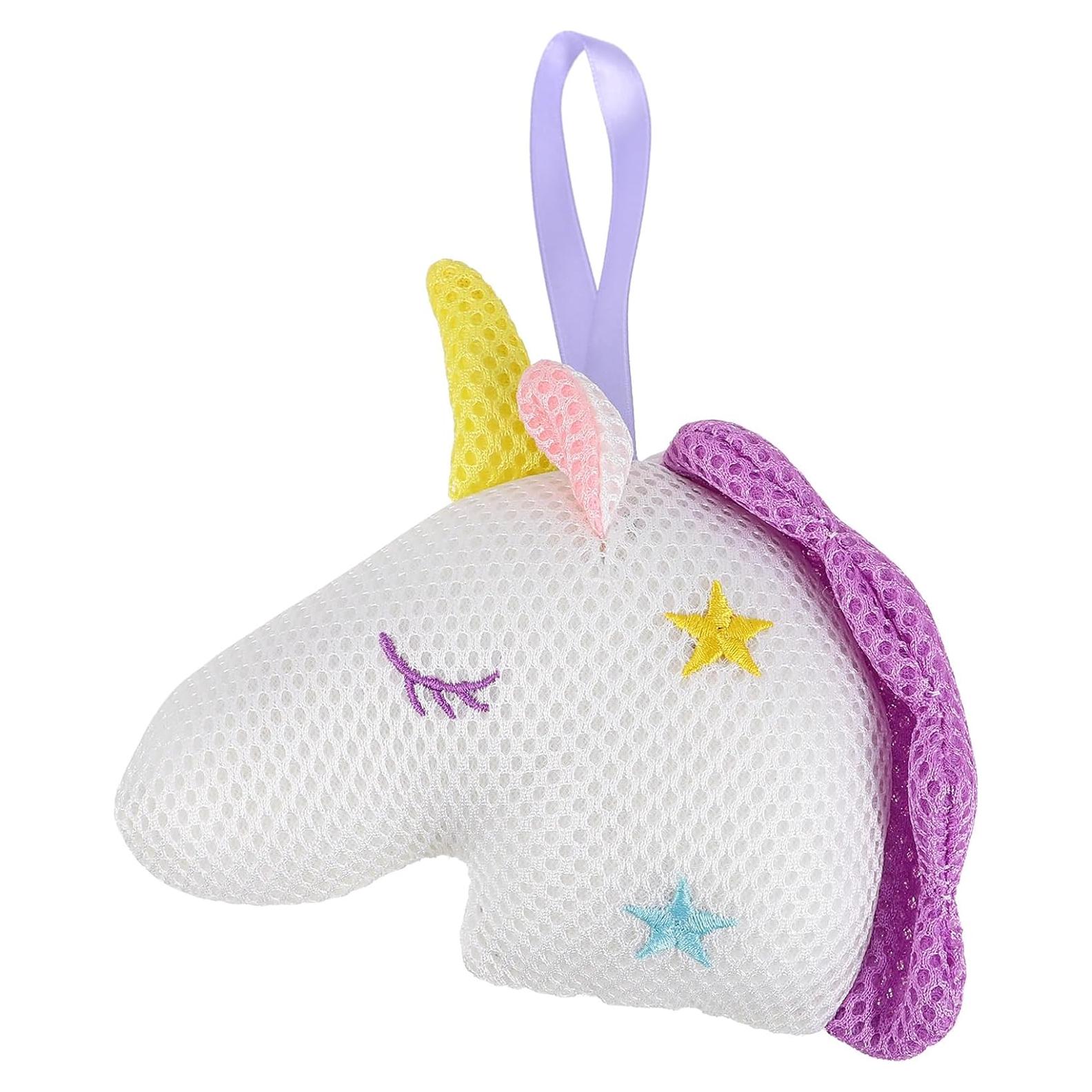 Esponja de Ducha FRCOLOR Unicornio 16x15cm Exfoliante Suave