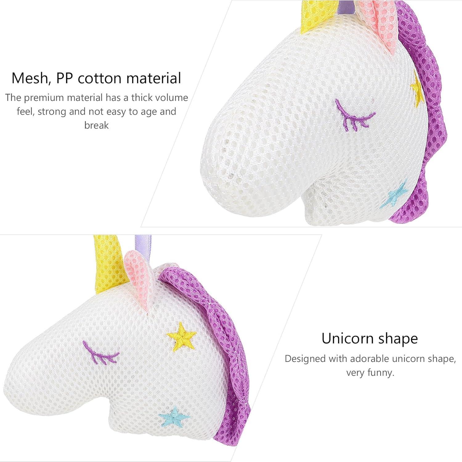 Esponja de Ducha FRCOLOR Unicornio 16x15cm Exfoliante Suave