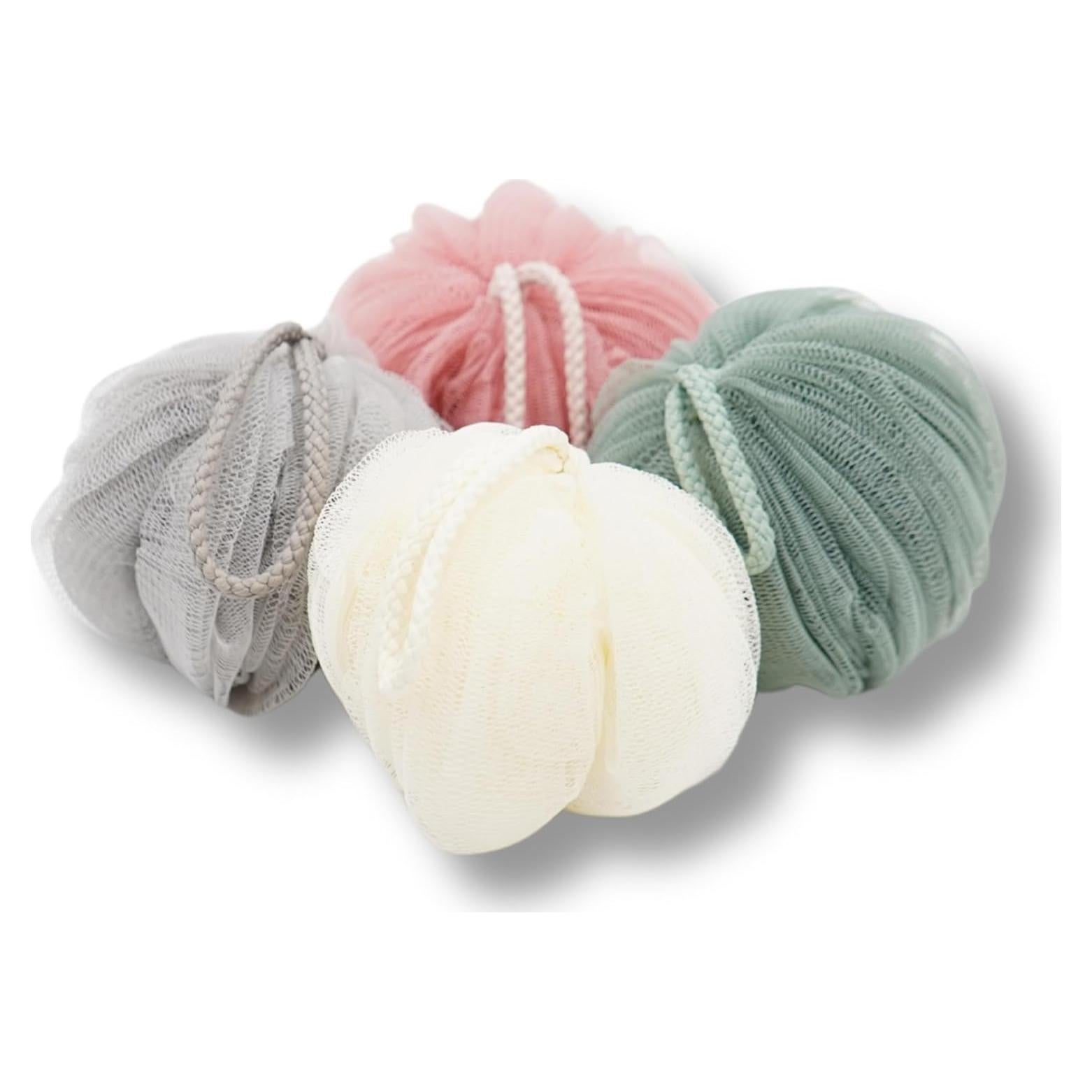 Esponjas de Loofah Exfoliadoras AG Daily Essentials - 4 Unidades