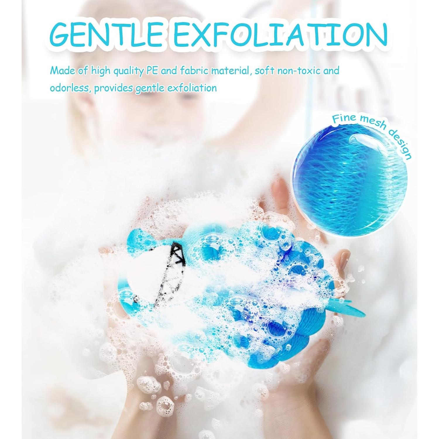 Esponjas de Baño para Niños Genérico - 2 Piezas con Animales