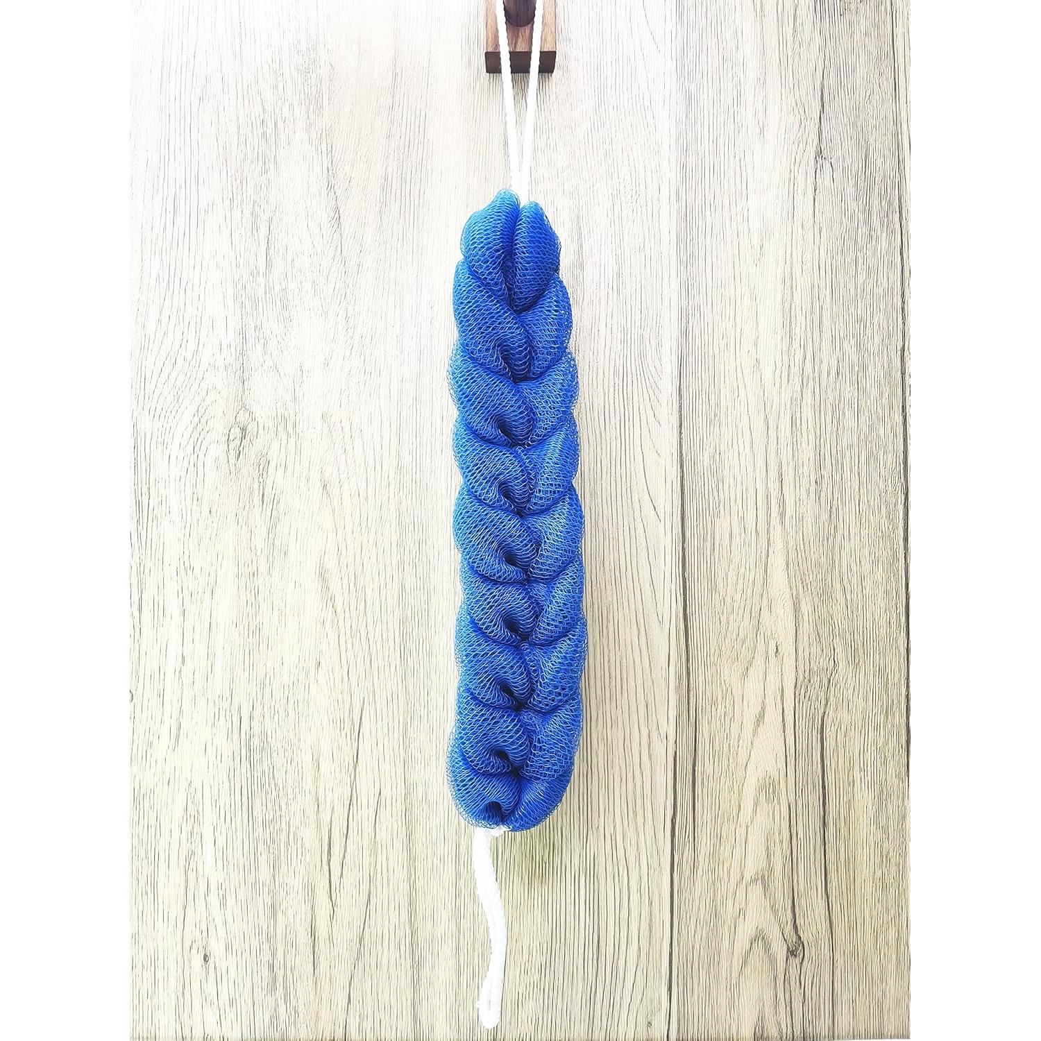 Esponja de Espalda Exfoliante Rainbow Moon 2-Pack Azul