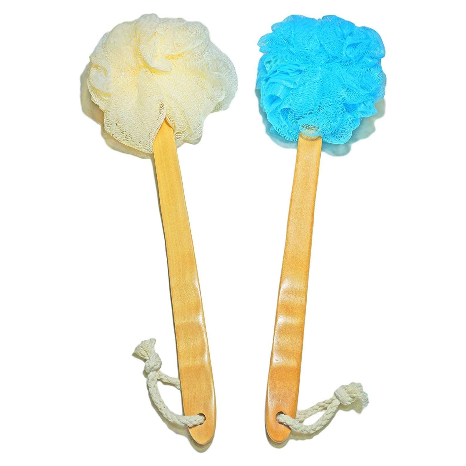 Paquete de 2 Esponjas de Ducha Exfoliantes Tang Karrey