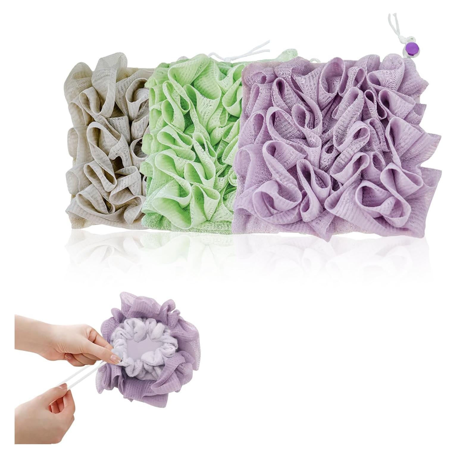 Combo 3 Esponjas Lufa 2 en 1 Genérico Exfoliantes Ducha