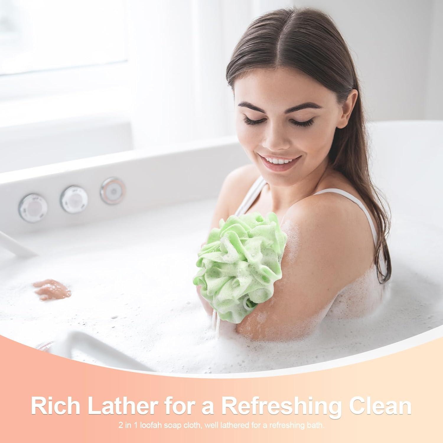 Combo 3 Esponjas Lufa 2 en 1 Genérico Exfoliantes Ducha