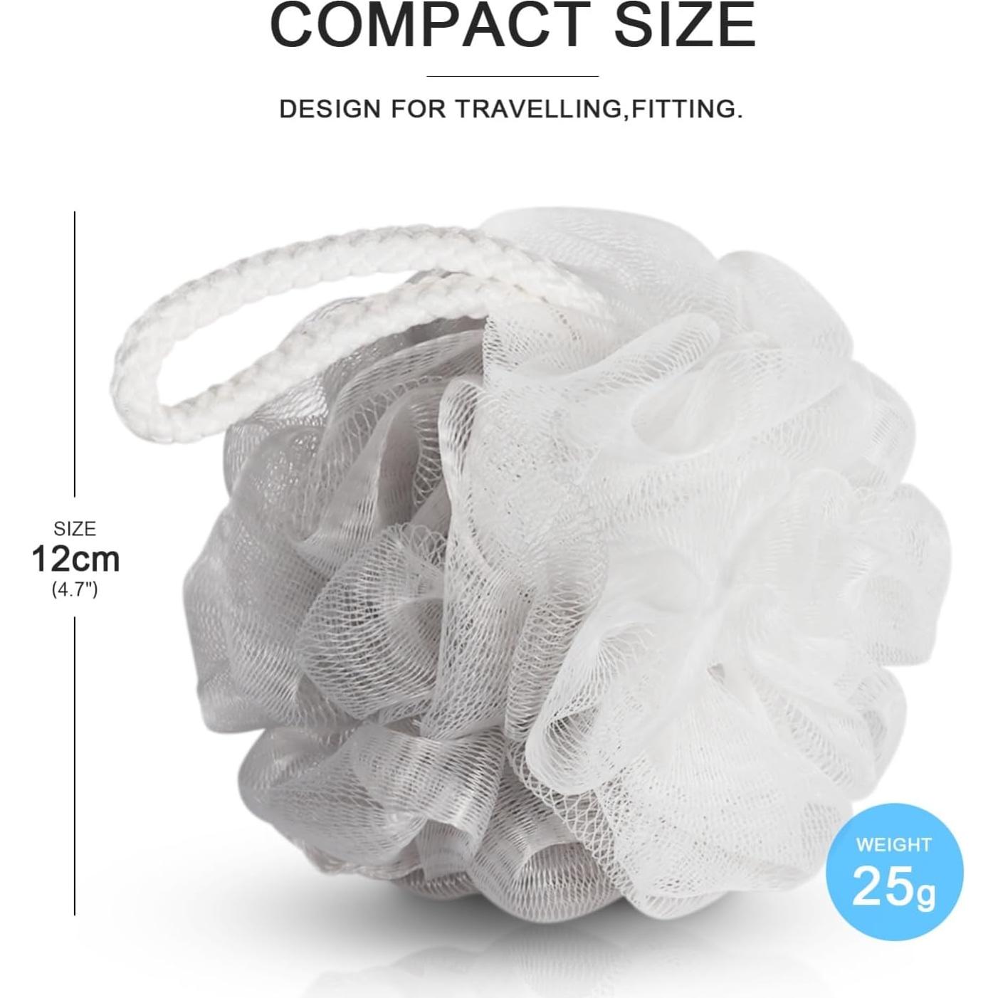 Juego de Esponjas de Ducha Exfoliantes Skin - 2 Piezas con Estuche