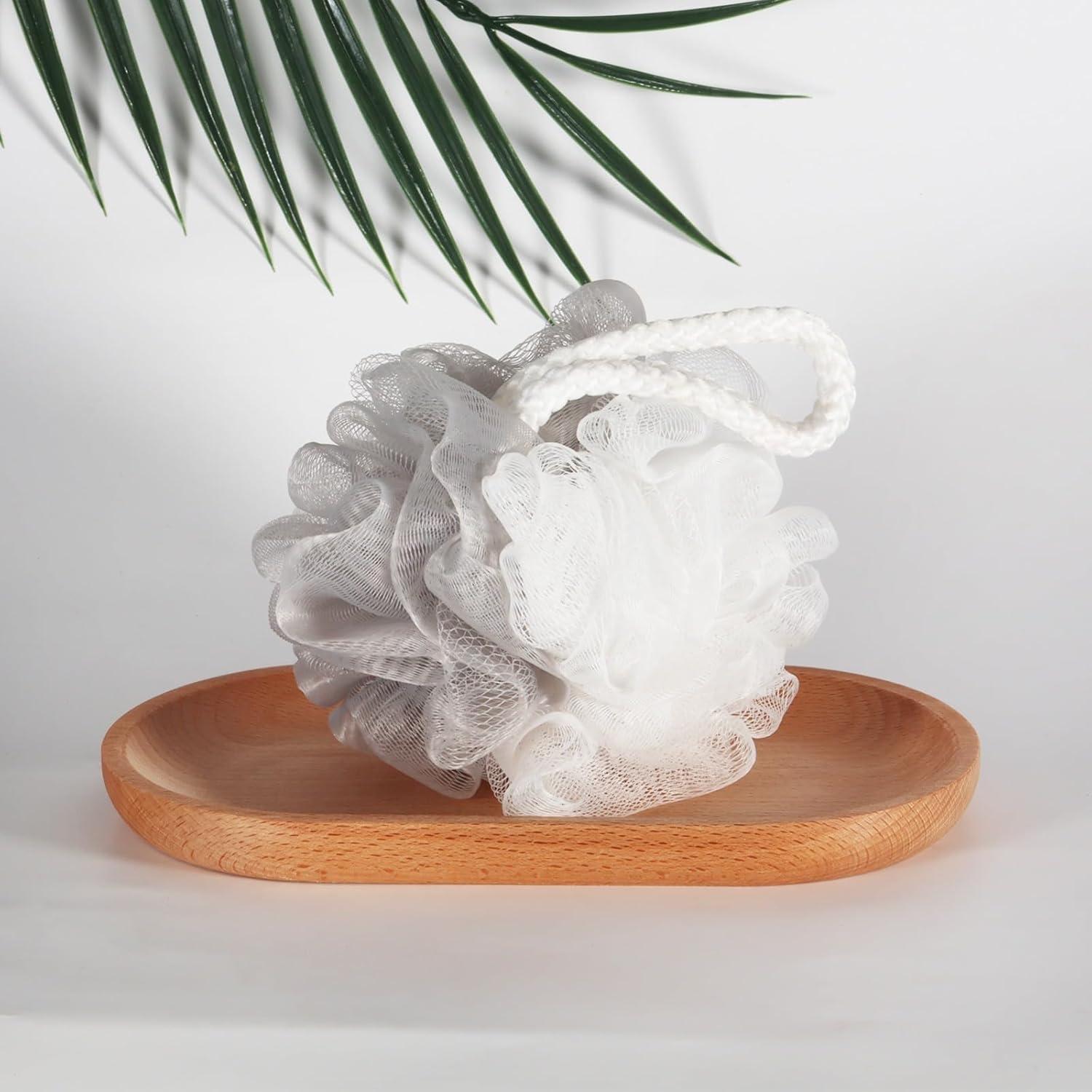 Juego de Esponjas de Ducha Exfoliantes Skin - 2 Piezas con Estuche