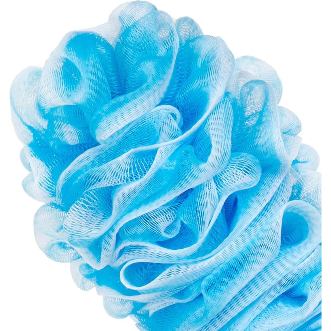 Esponja de espalda de loofah Arswin, 2 unidades, azul