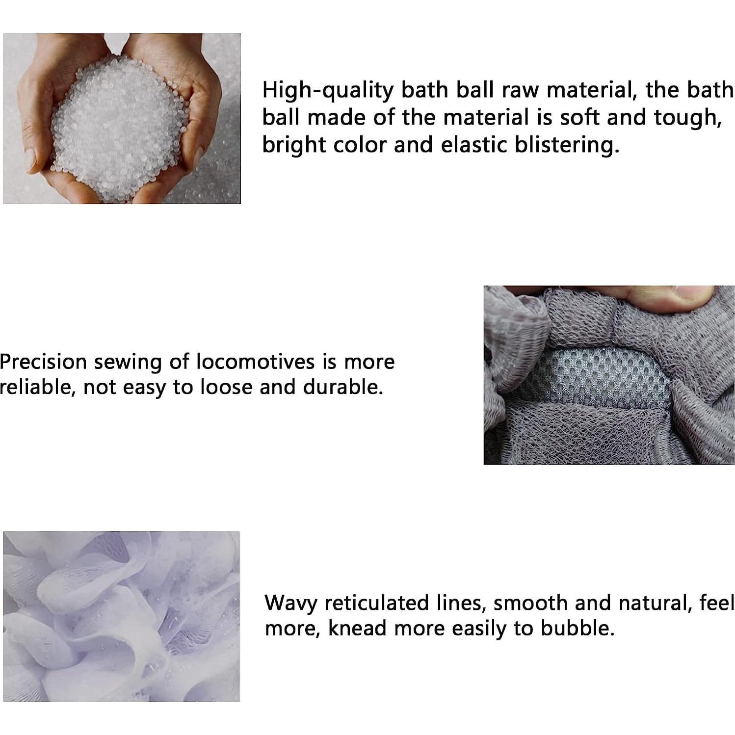 Esponja de Baño Exfoliante Evohyah con Mango Extendido