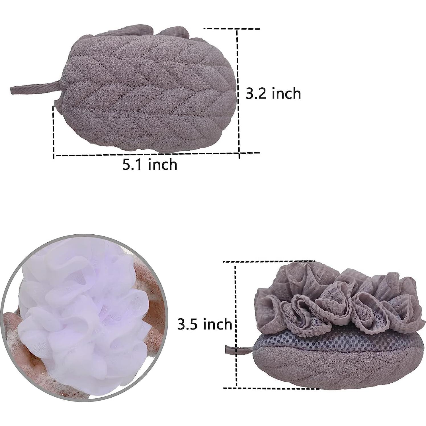 Esponja de Baño Exfoliante Evohyah con Mango Extendido