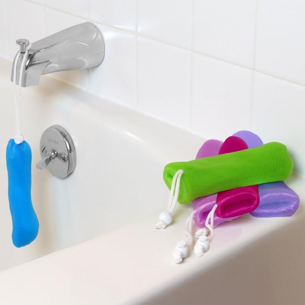 Bolsas de Jabón Exfoliantes de Malla Evelots - Paquete de 5