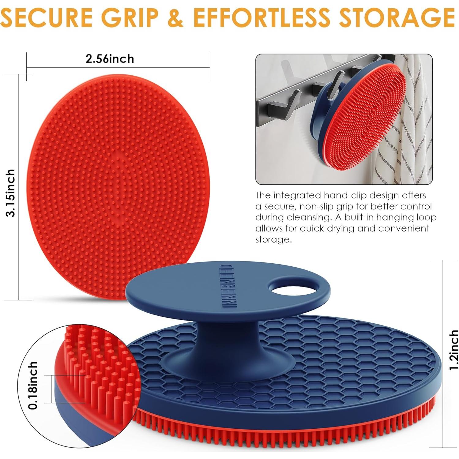 Cepillo Facial Magnético INNERNEED de Silicona - Limpieza Profunda