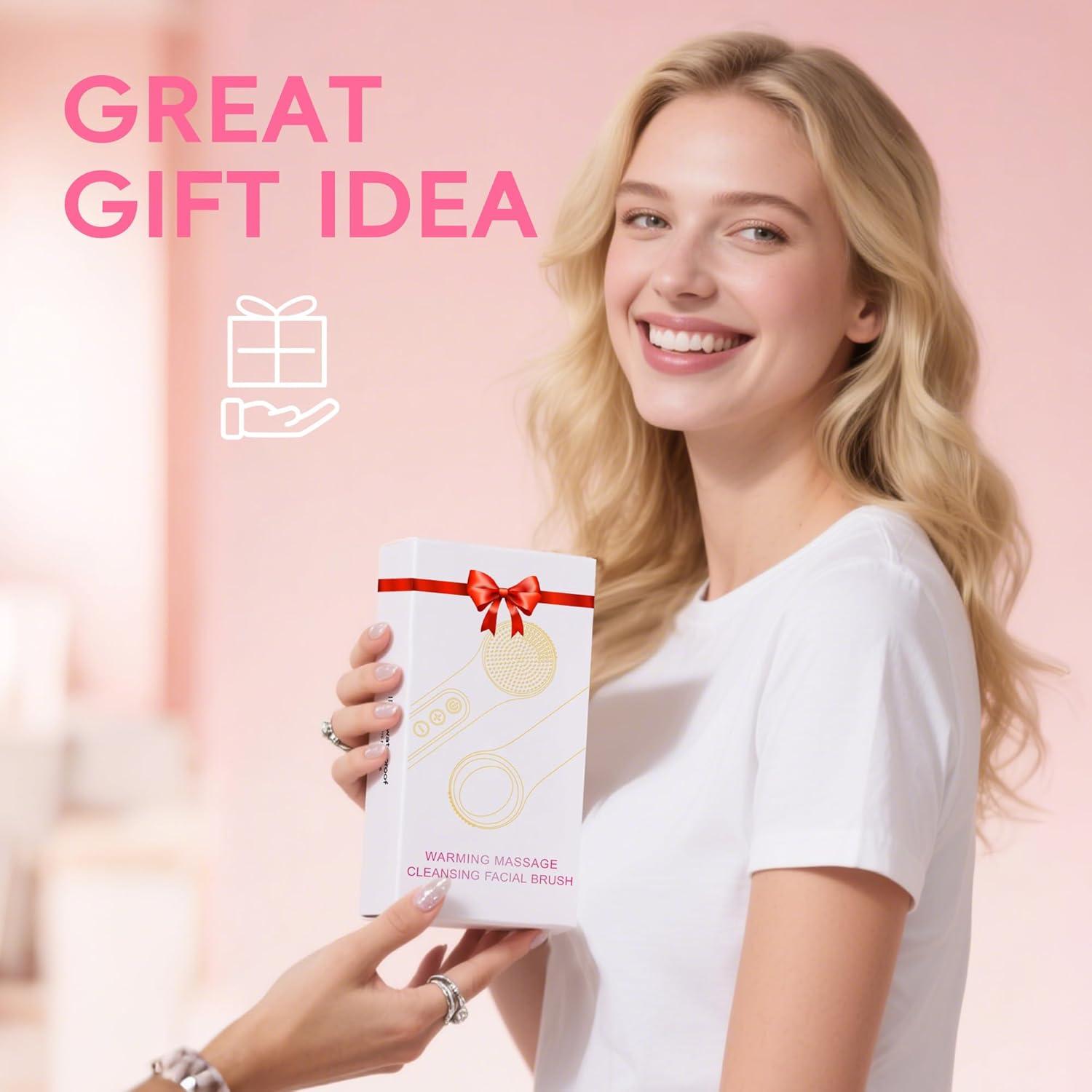 Cepillo Facial de Limpieza Prooral SK0310, Silicona Recargable 2 en 1