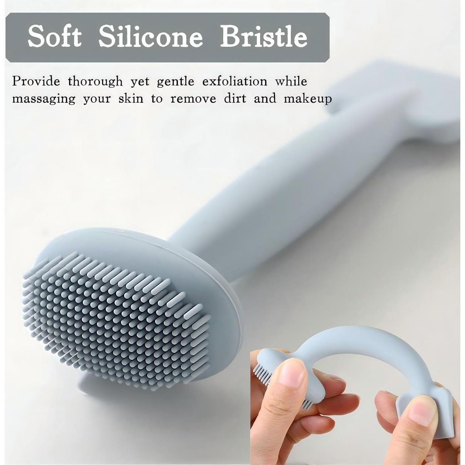 Cepillo de limpieza facial KINTEGOOD 2 en 1 de silicona