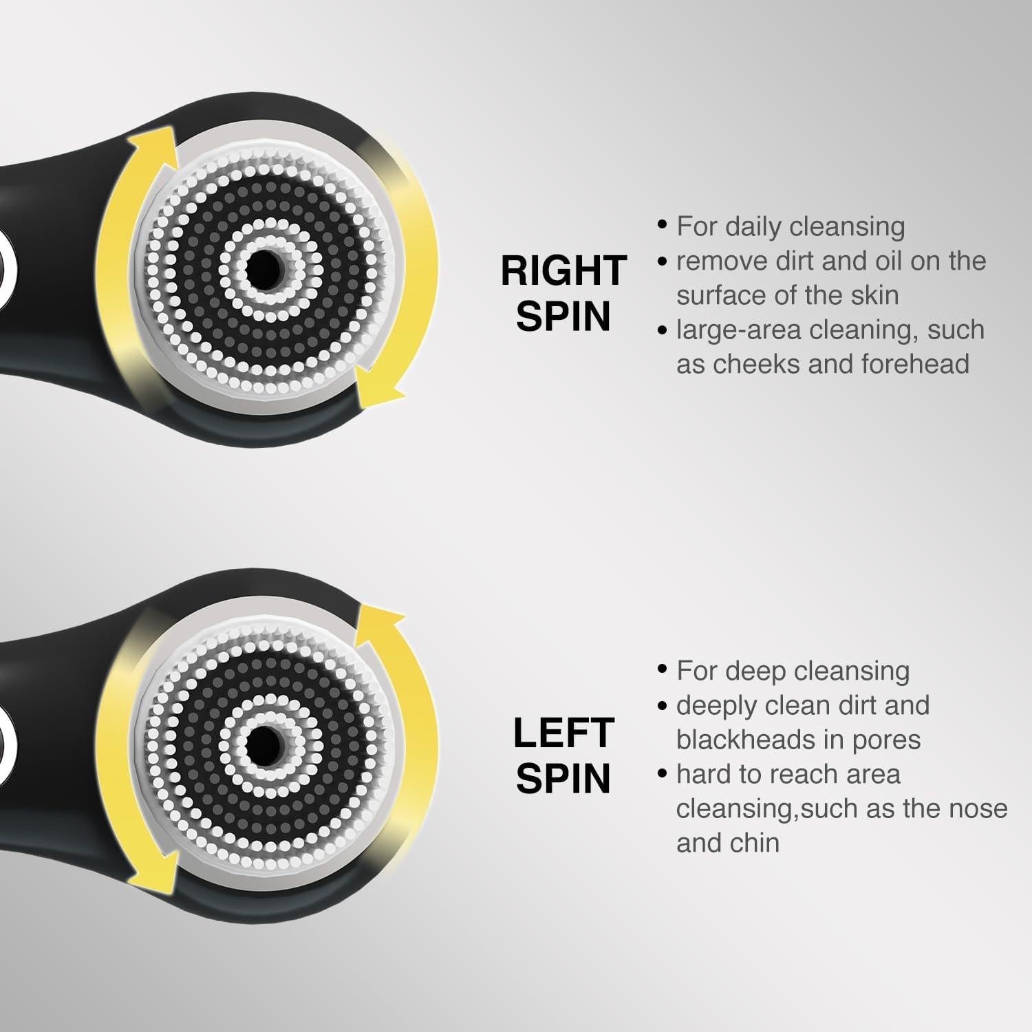 Exfoliador Facial UMICKOO Recargable 5 Cabezas Limpieza Profunda