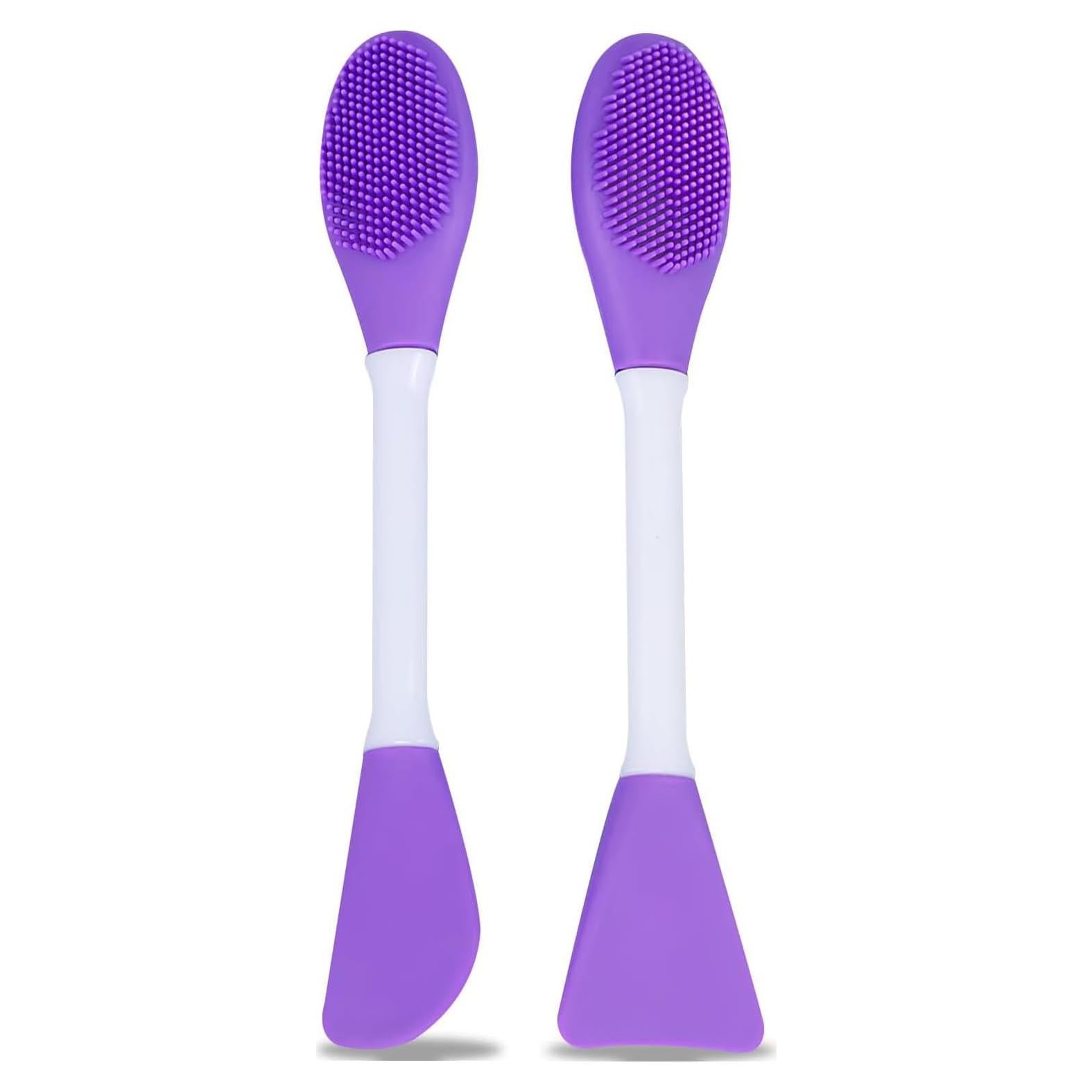 Cepillo Facial de Silicona SHxxyljh 2 Pcs Limpieza Profunda
