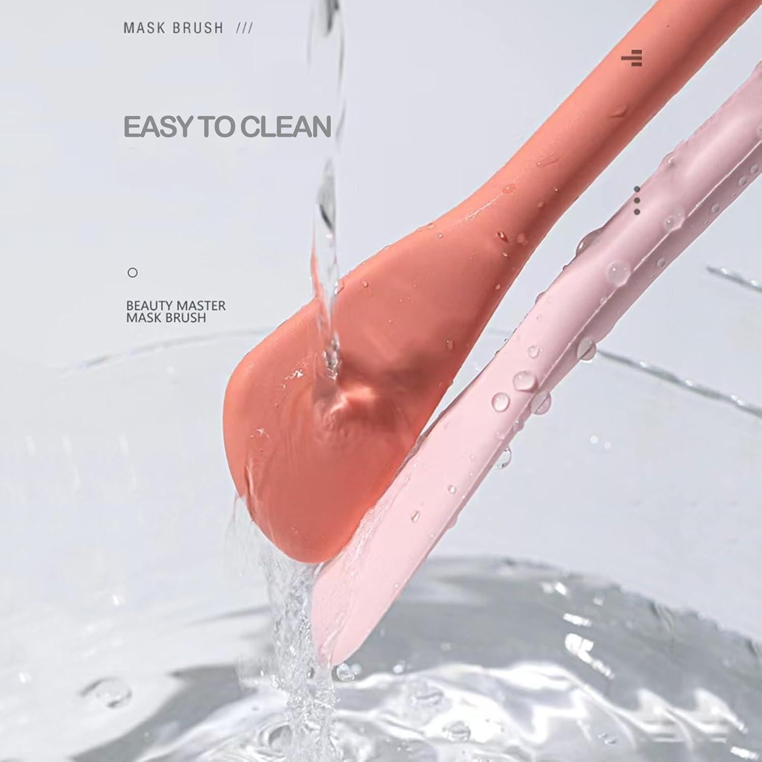 Brocha Facial de Silicona Shenzhen Sigrid 17.27cm Rosa/Púrpura