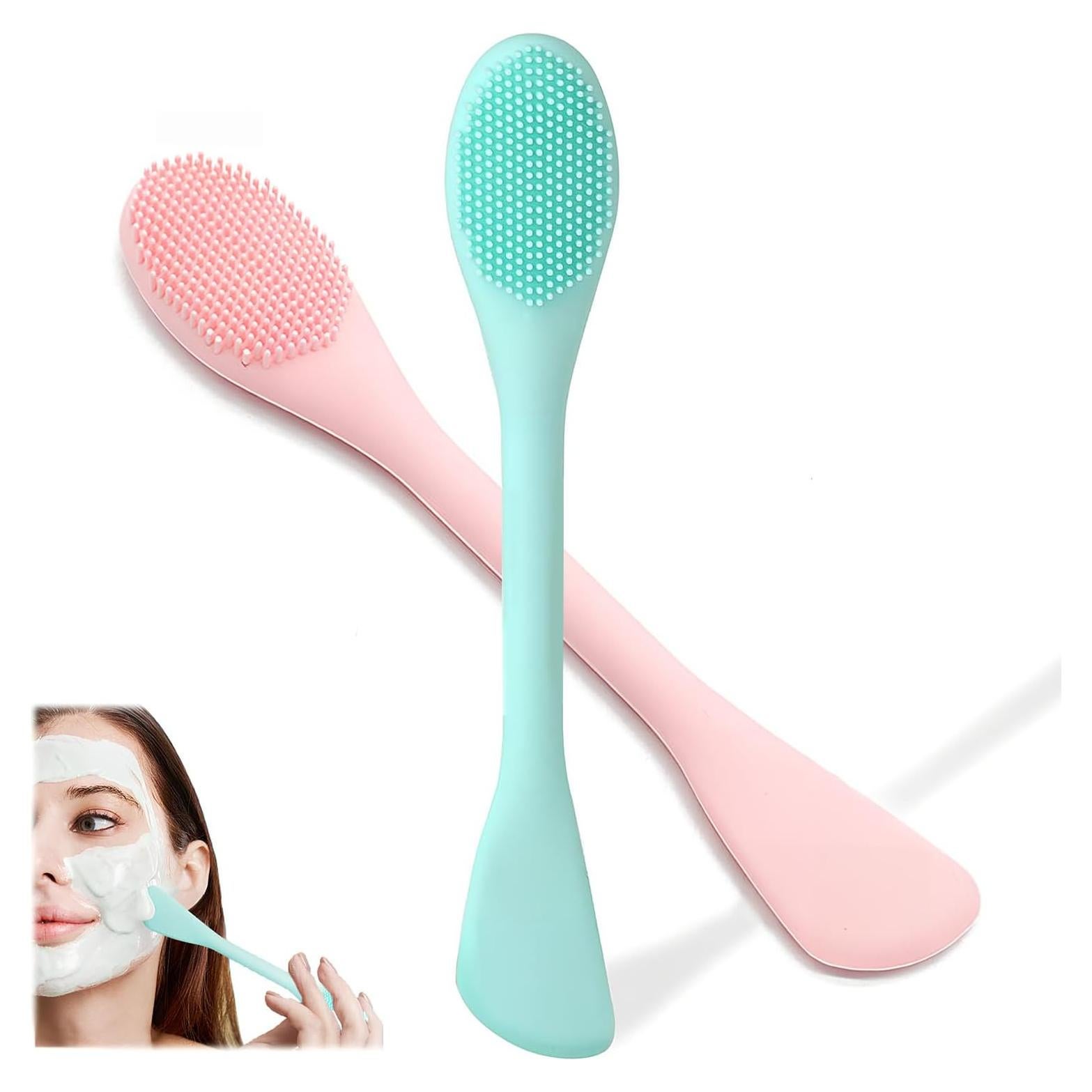 Cepillo Facial de Silicona 2 en 1 Huizhou - Exfoliación y Masaje