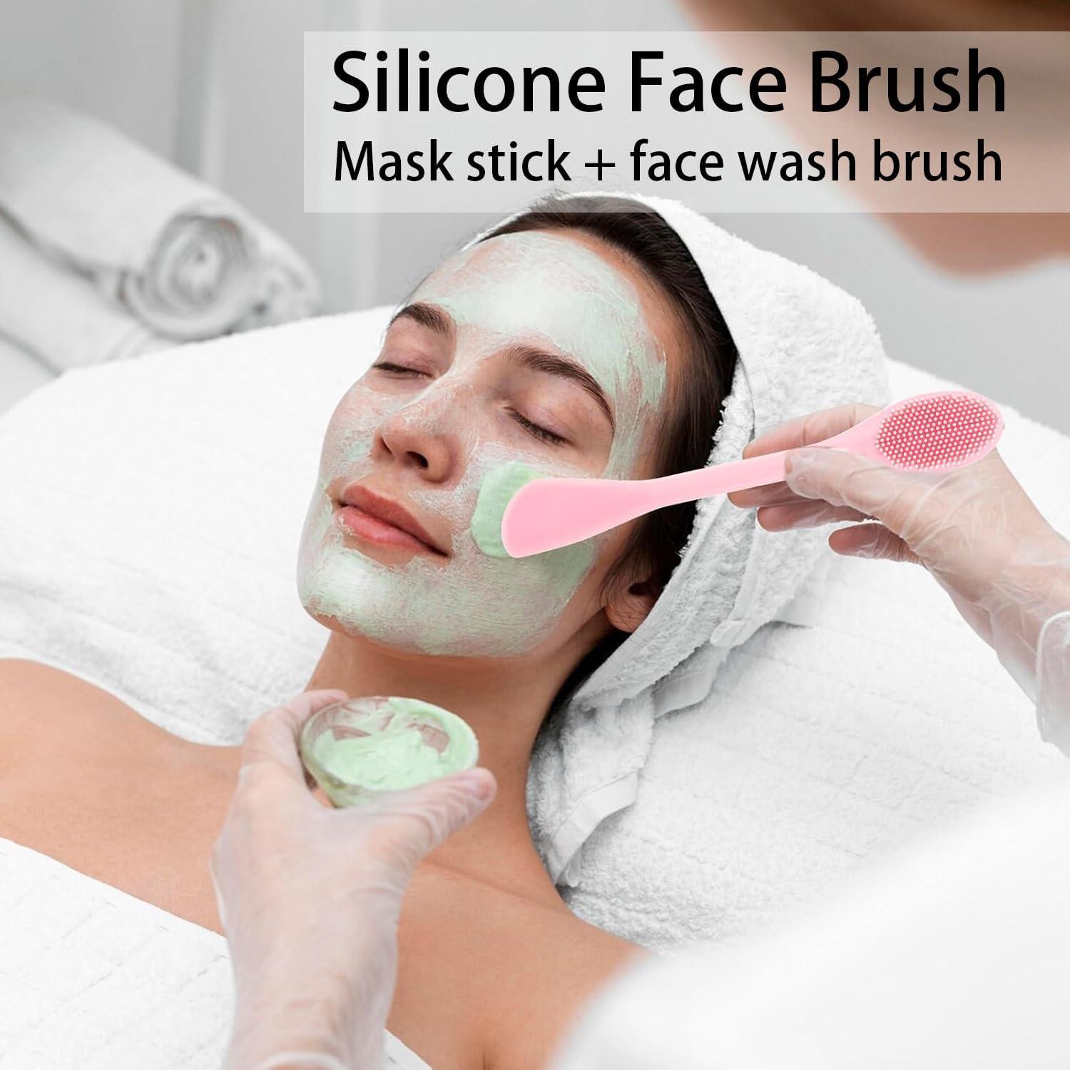 Cepillo Facial de Silicona 2 en 1 Huizhou - Exfoliación y Masaje